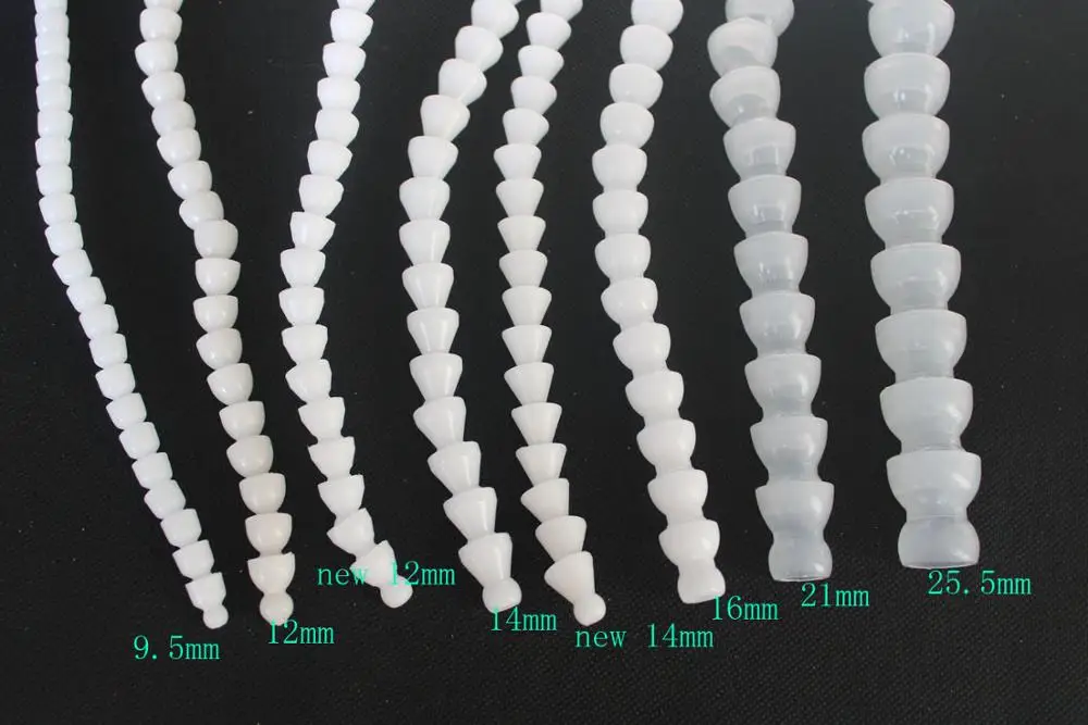 7MM--25.5MM 50cm/1meter/1.5meter/2meter/3meter/5meter/8meter/10meter  toy doll skeleton joint for diy plush doll