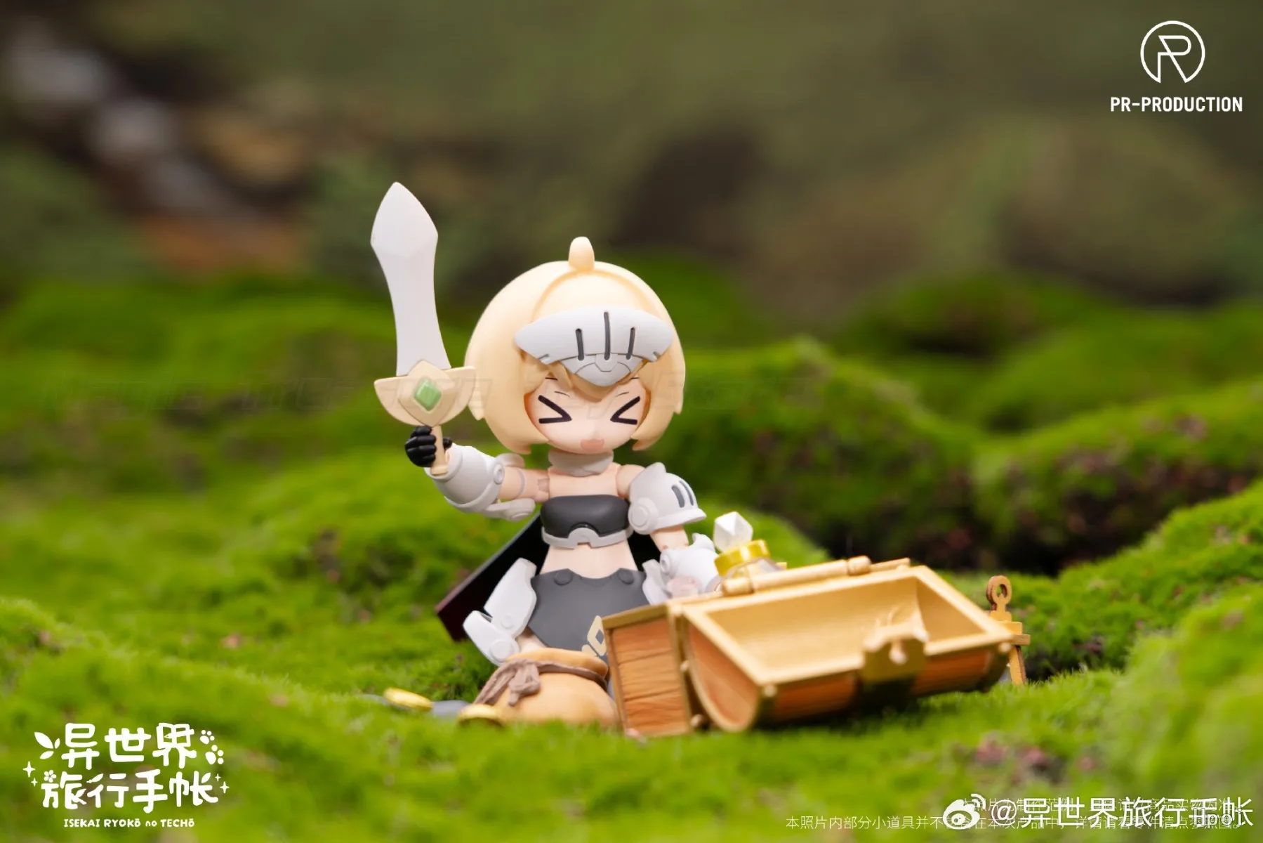 

【In stock】Original PR-PRODUCTION ISEKAI RYOKO NO TECHO Assembly Model Toy Gift