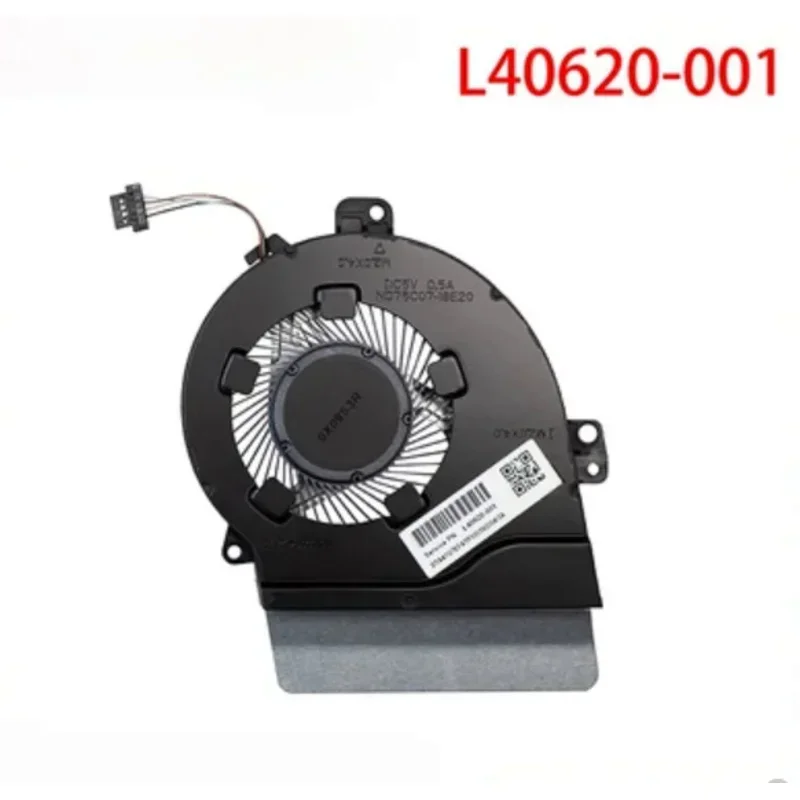 Imagem -06 - Ventilador de Refrigeração para Cpu hp 15-cs Tpn-q208 L40620001 L40619-001 Nd75c0718e19 Nd75c07-18e20 Novo