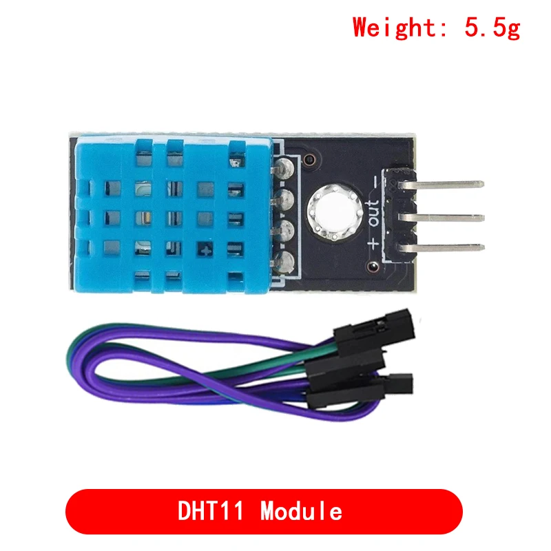 Módulo Sensor de temperatura y humedad relativa Digital inteligente KY-015 DHT-11 DHT11 de 3 pines + PCB para Arduino DIY Starter Kit