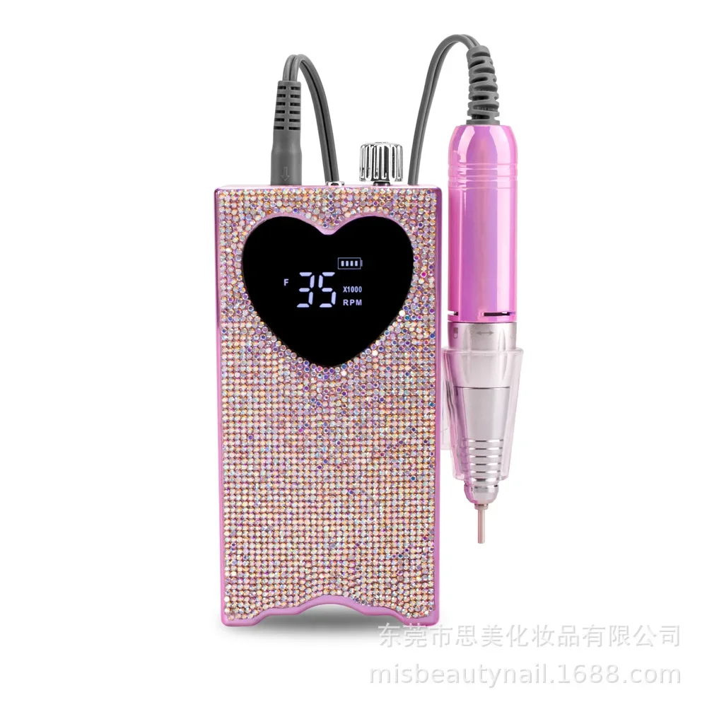 35000 RPM Rechargeable Electric manicure polisher tools  brushless nail drill machine