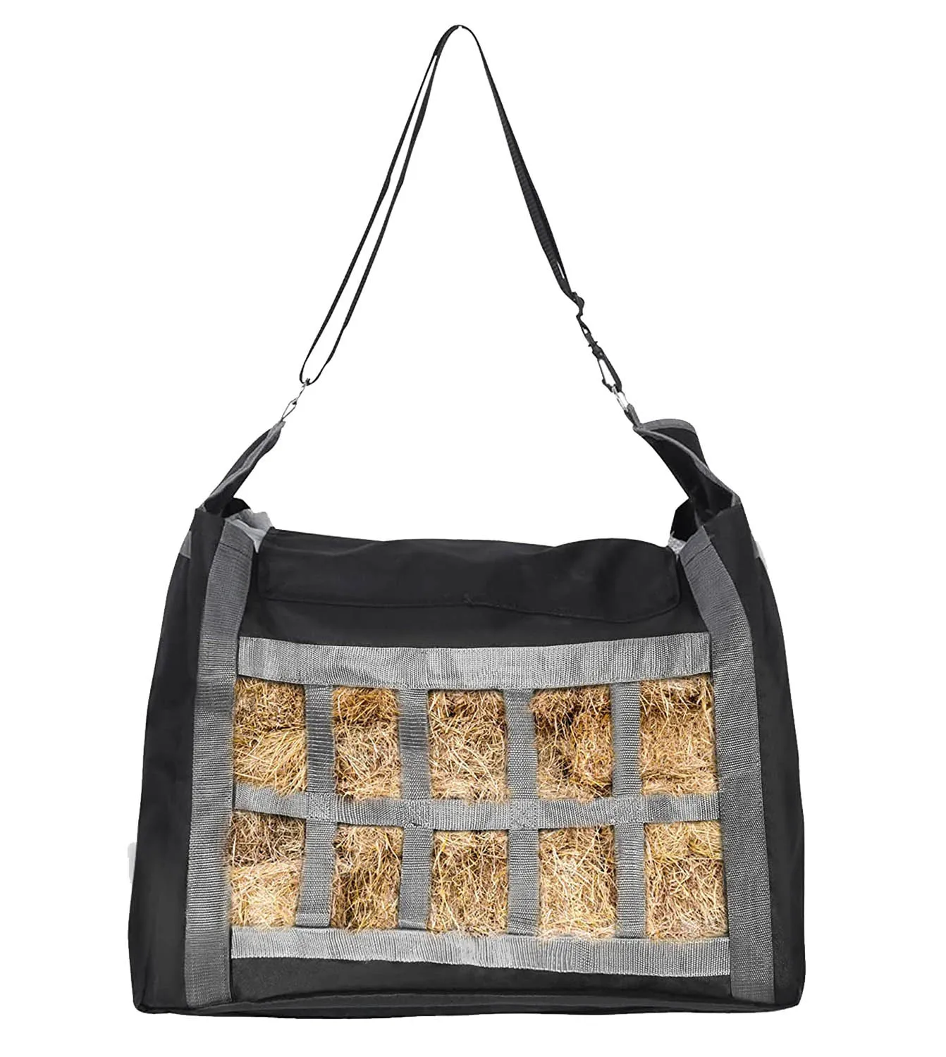 2025 حقيبة قش ذات سعة كبيرة مخصصة لتخزين حقيبة تغذية الحصان