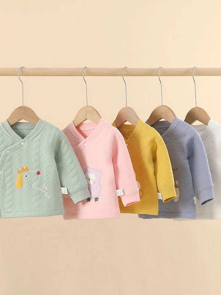 baby-warm-thermal-underwear-cotton-insert-zipper-opening-long-sleeve-unisex-kids-inner-wear-base-layer-clothing-autumn-winter