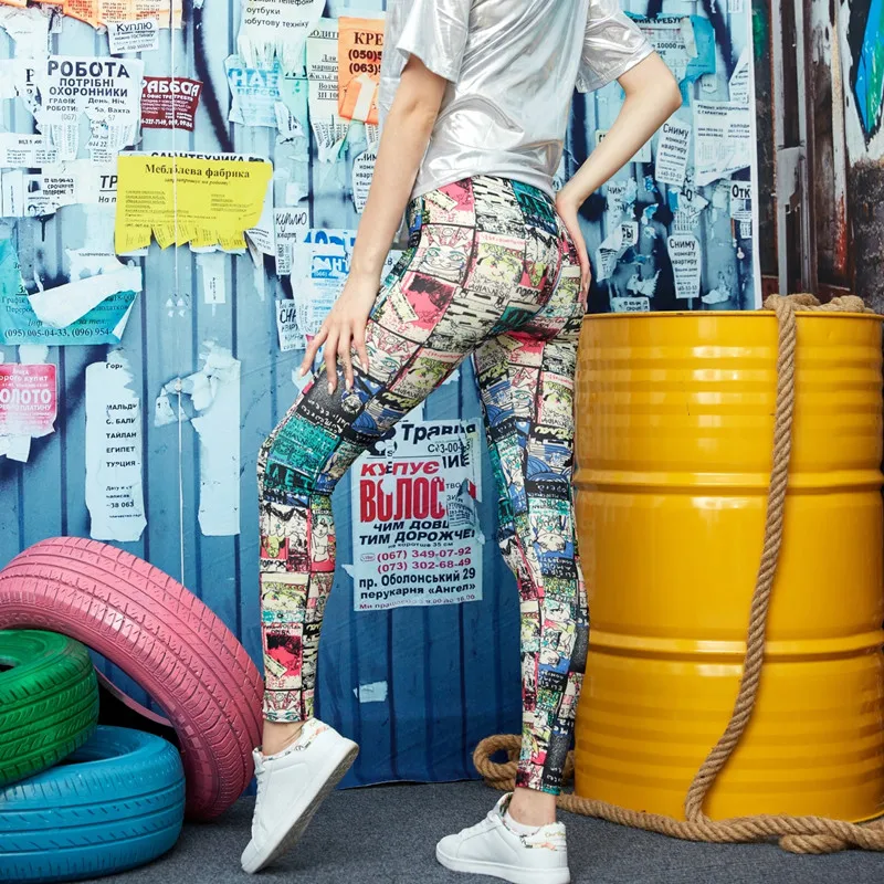 DOIAESKV 2024 Neue Frühlingsmode-Leggings, sexy, lässig, bunt, Beinwärmer, passend für die meisten Größen, Leggins, Hosen, Damen-Leggings – Detail 7