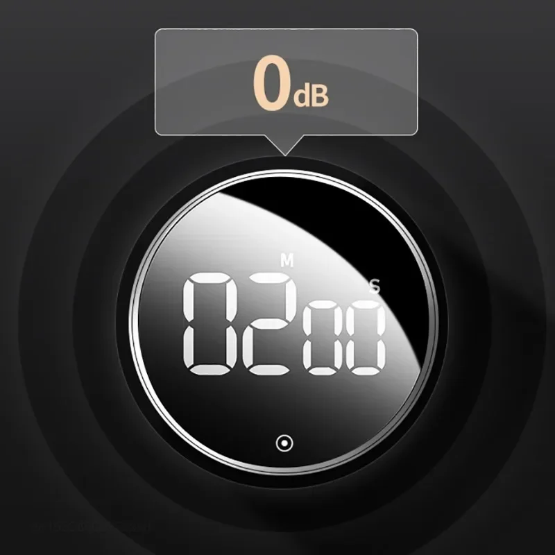 Imagem -03 - Xiaomi-temporizador Eletrônico Digital de Cozinha Temporizador de Contagem Regressiva Led Cronômetro de Cozinha Estudo Lembrar Despertadores Cronômetro