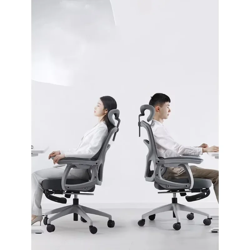 

Kneeling Chair Rolling Luxury Mesh Relaxation Armchair Portable Executive Low Design Cheap Desk Computer Gaming Saddle White Bed