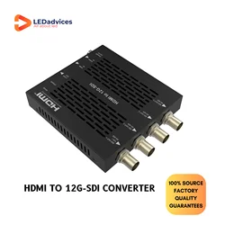 18Gps HDMI to 12G-SDI Converter 1 channel 12G-SDI output or 4 channels 3G-SDI output, HDC-VCBS201