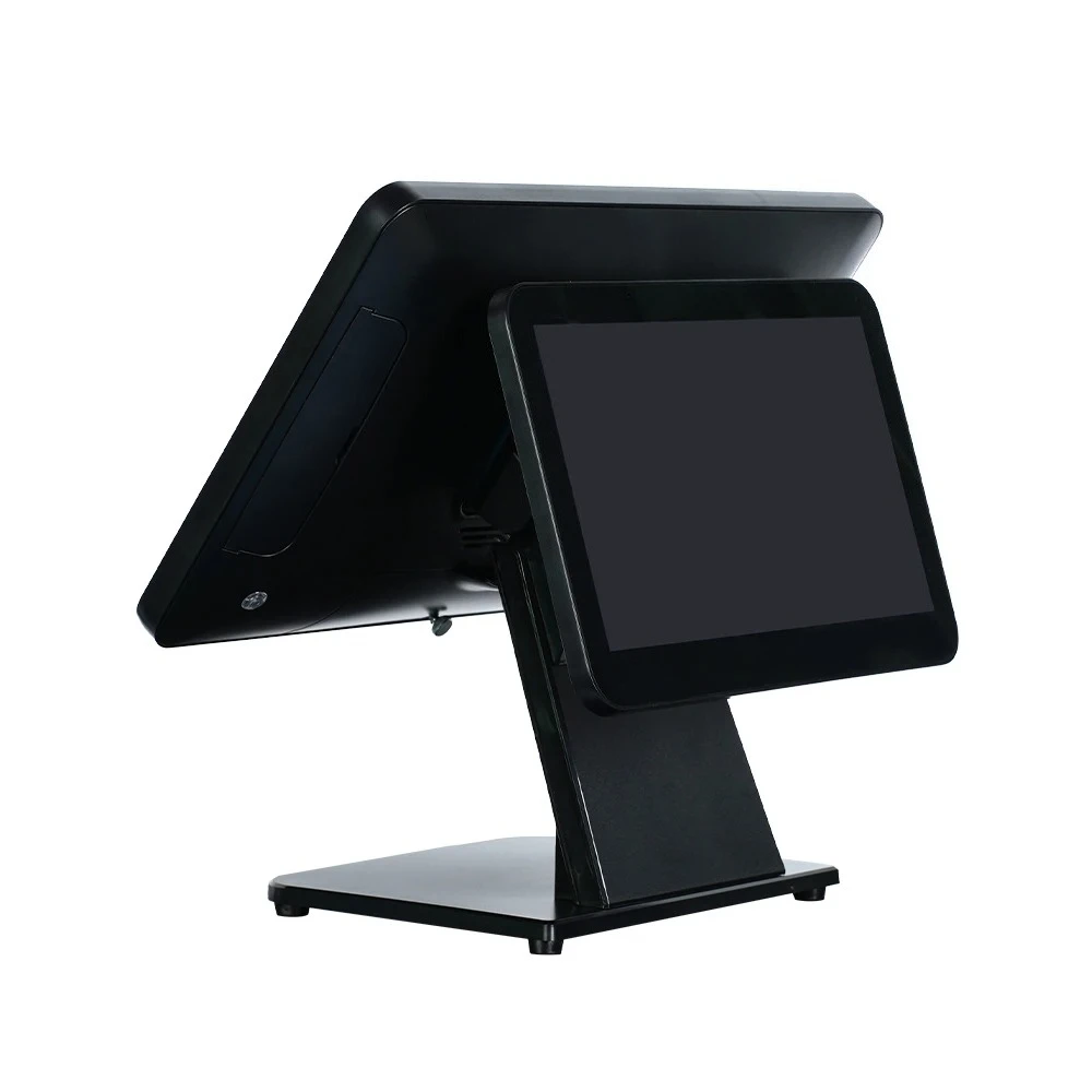15.6Inch Pos Caisse Enregistreuse Complet Financial Equipment Dual Screen Cash Register Machine