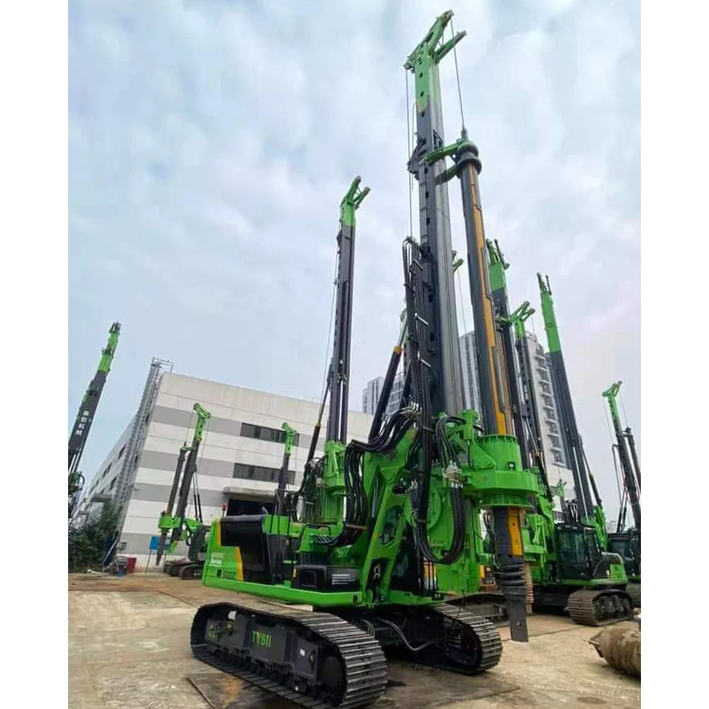 YG KR150M High Efficiency 700mm Max Diameter CFA Construction Crawler Hydraulic Screw Rotary Drilling Rig