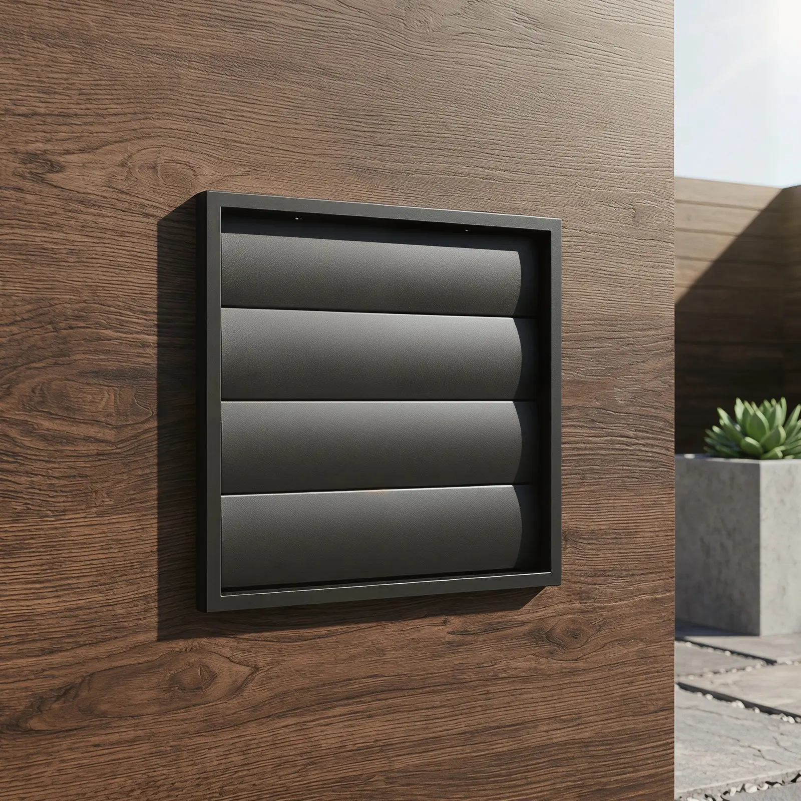 Square ABS Plastic Louver Vent Cover Wall Exhaust Fan Grille Mesh Screen Bathroom Kitchen Vent Outlet Ventilation