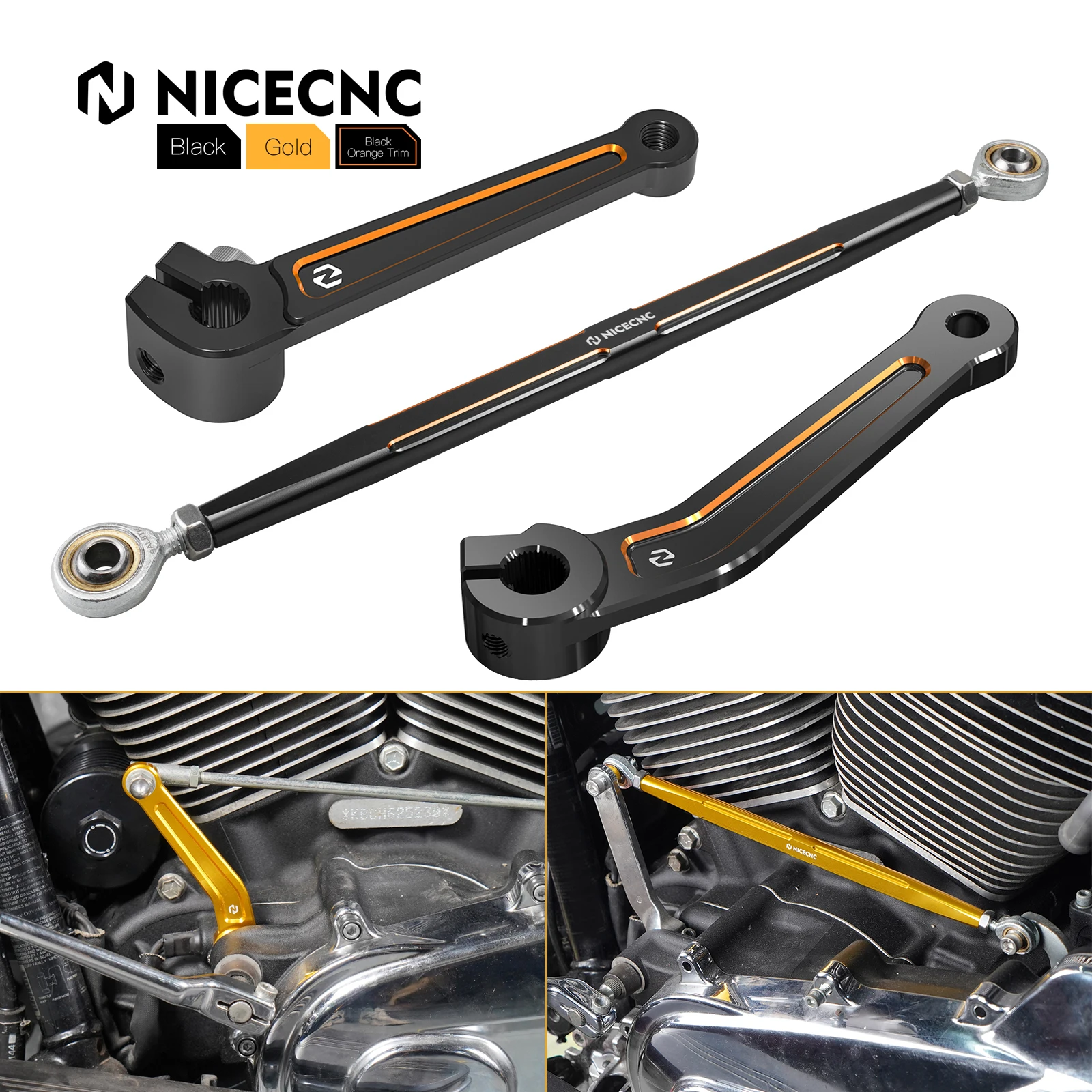 

Для Harley Road King FLHR/XS 2017-2023 рычаг переключения передач, внутренние рычаги рычага переключения передач для Harley Street Glide FLHX 2017-2019