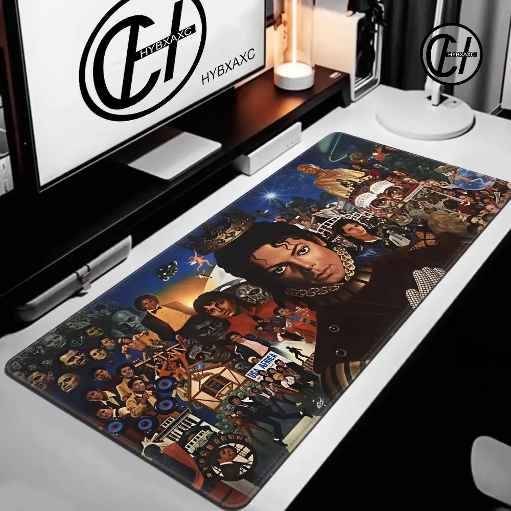 Mouse Michael Pad MousePad Non-slip Lockedge Office Student of King Gaming Thickened Large Music Writing J-Jackson Pad Cushion