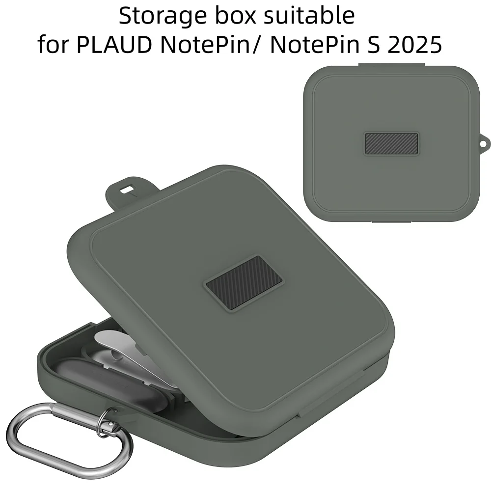 

Suitable for PLAUD NotePin/NotePin S 2025 storage box dust-proof shock resistant and drop resistant storage accessories