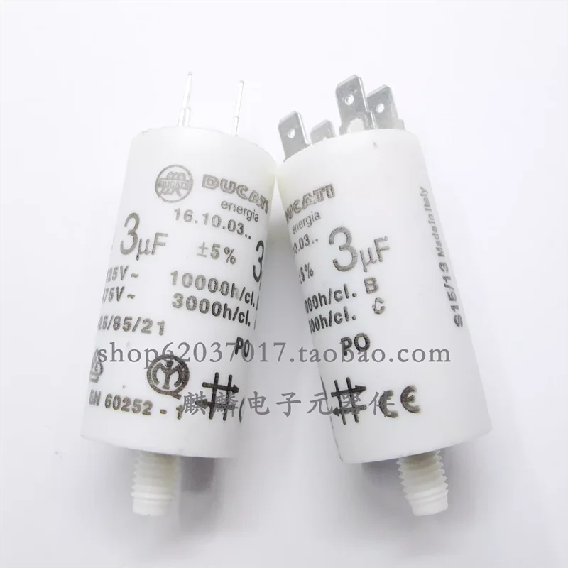 

Newly imported start-up capacitor 416.10.03 3UF 425V-475V, origin Romania