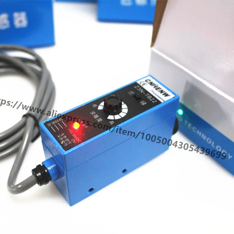 

Z3N-TB22 Z3N-T22 Z3N-TW22 CNHENW Color Mark Sensor Photoelectric Eye Color Tracking SensorFor Bag Making Machine