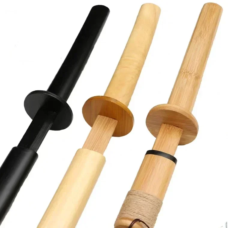 Iaido Bamboo Sword Katana Samurai Sword Japanese Kendo Skills Training Stage Performance Props Costumes Accessories