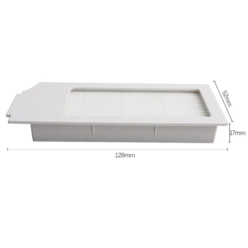 Abkr-para ecovacs deebot x1 omni t10 turbo/t10 aspirador de pó robô escova lateral principal filtro hepa mop pano substituição