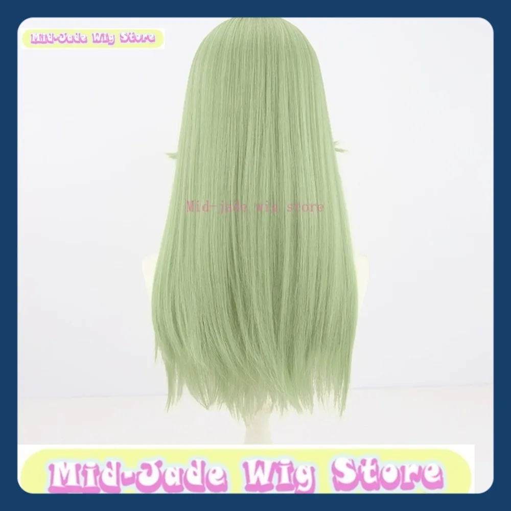 Mid-jade Wig Store Genshin Impact Kuki Shinobu Cosplay Wig Anime Game Cosplay Synthetic Hair Halloween Party view 4