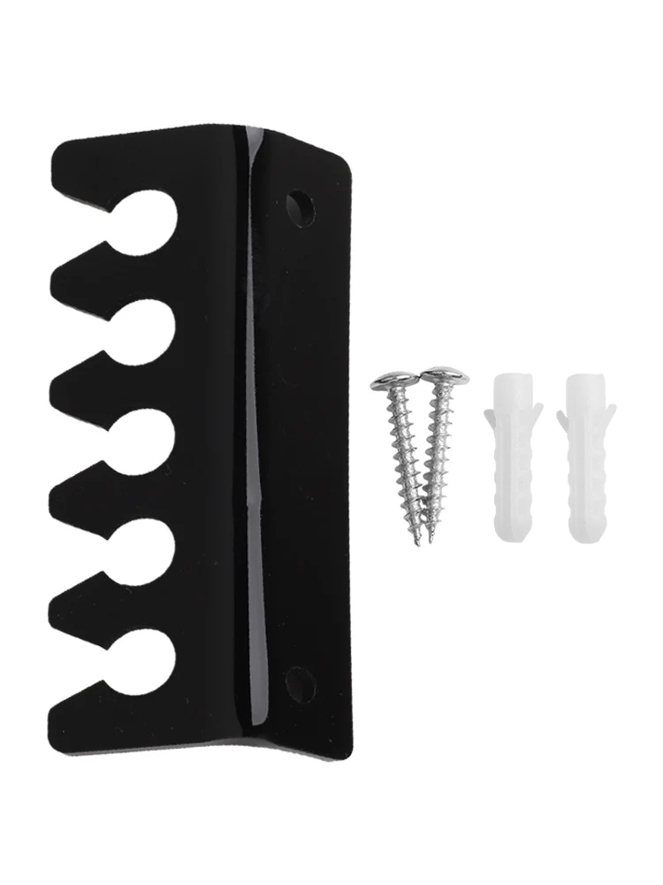 Cord Management Black Desk Cable Holder Lightweight Strong Design Efficient Cable Management Home Use Office Use