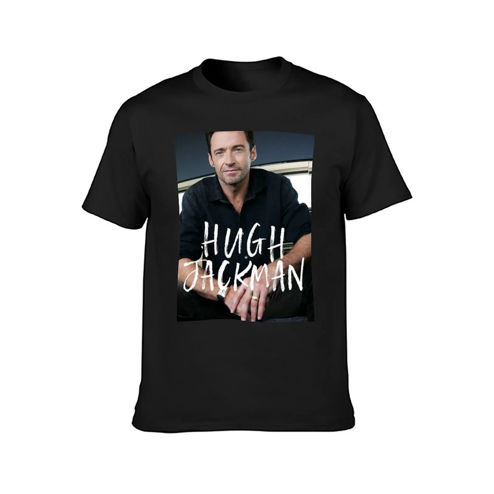 Threean Show Hugh The Man The Music The World Tour 2019 T-Shirt tees hippie clothes Short sleeve tee slim fit t shirts for men