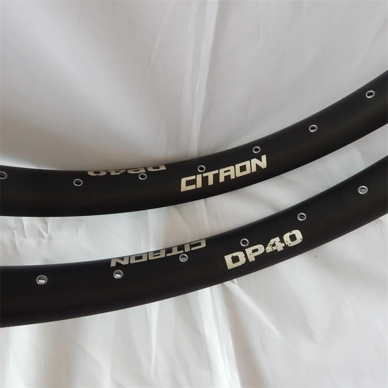 Mountain Bike Double Layer Fat Rim Support Vacuum Rim, DP40 Aluminum Alloy, 32 Hole Rim, 27.5