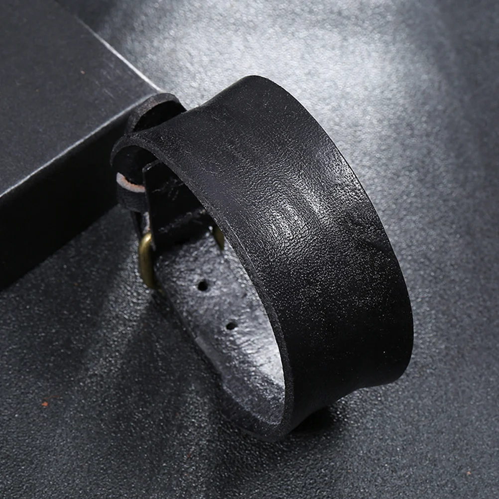 

2Pcs Bracelets for Men Handcrafted Vintage Wrist Decoration Masculine Adjustable Strap Cool Men's Jewelry for Daily Wear