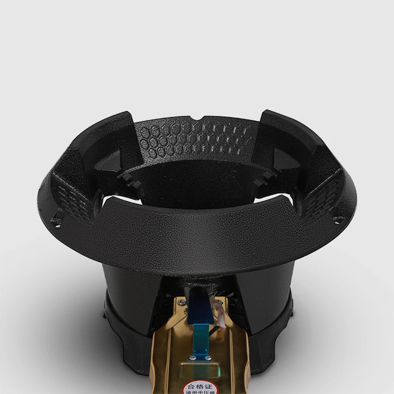 Stufa a gas ad alta pressione commerciale 8 #/10 # stufa a gas liquefatto ad alta pressione a foro singolo per ristoranti dell'hotel