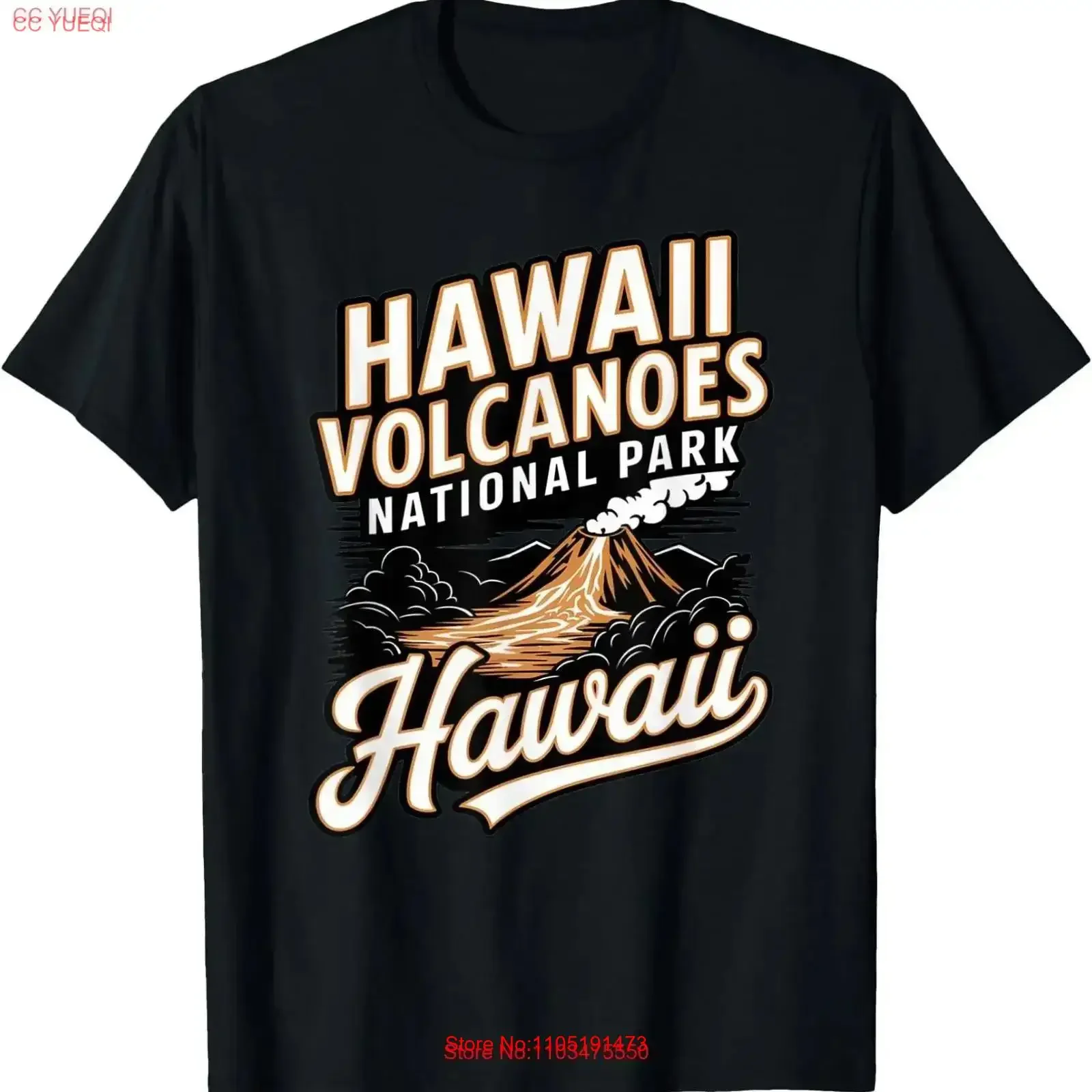 Explore Beautiful Hawaii Volcanoes National Park T Shirt Full Size S 5XL vintage Washed fashion Top For Everyday Wear Versatile