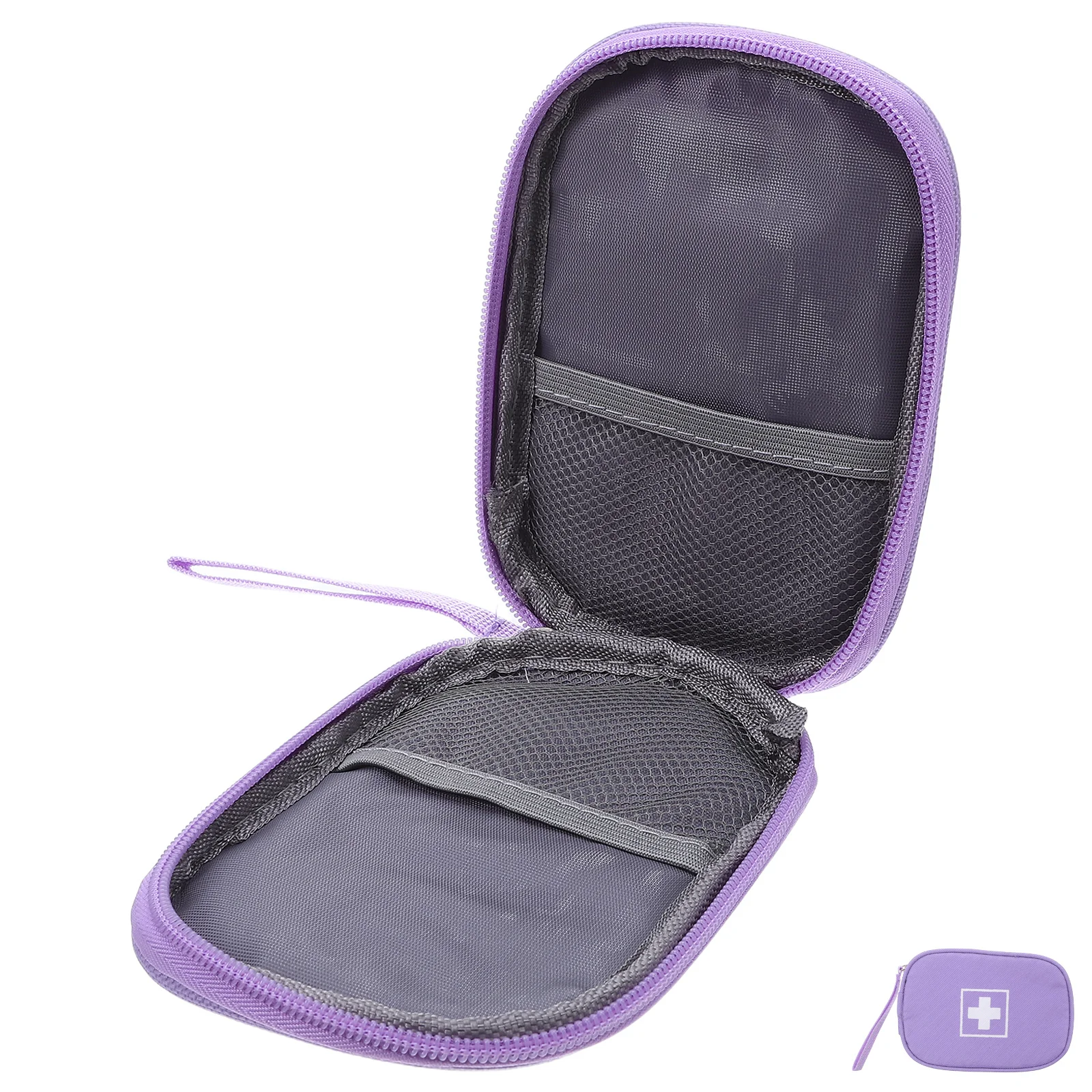 حقيبة إسعافات أولية صغيرة مقاومة للماء، حقيبة طبية محمولة للسفر والأنشطة الخارجية، منظم أدوية مدمج في حالات الطوارئ #6