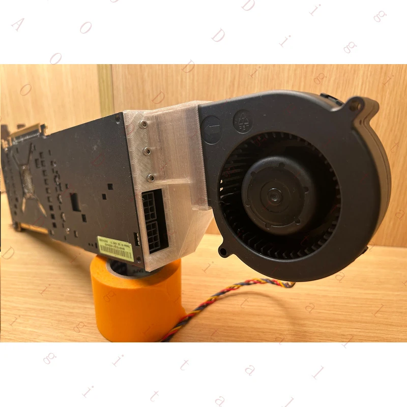 AMD V620 MI25 MI50 MI100 Graphics Card Performance Card Cooling Turbine Fan