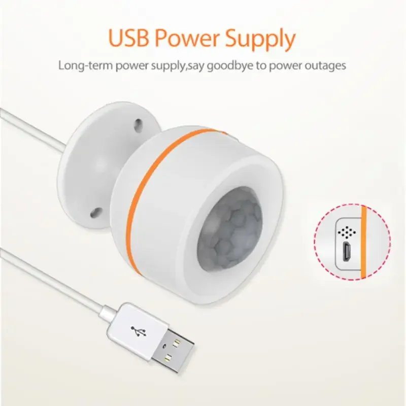 Tuya ZigBee PIR Motion Sensor Wireless Passive Infrared Detector Powered Automation Human Body Movemen Remote Control Detector