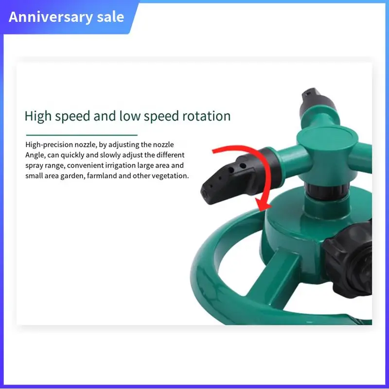 

AD23-автоматический спринклер, автоматический вращающийся на 360 градусов спринклер, оборудование для орошения газона и сада, вращающийся спринклер