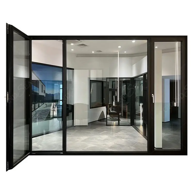 custom.Impact America Standard Double Glass Energy Saving Tilt And Turn Window and Doors