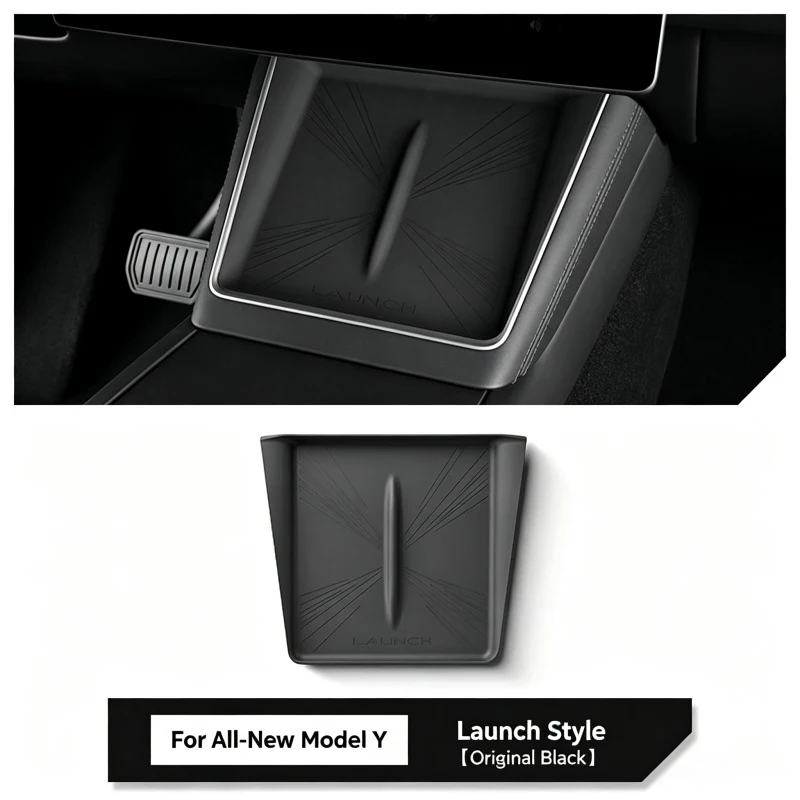For Tesla New Model Y/3 Wireless Charging Silicone Pad Center Console Charging Station Mat Silicone Protector