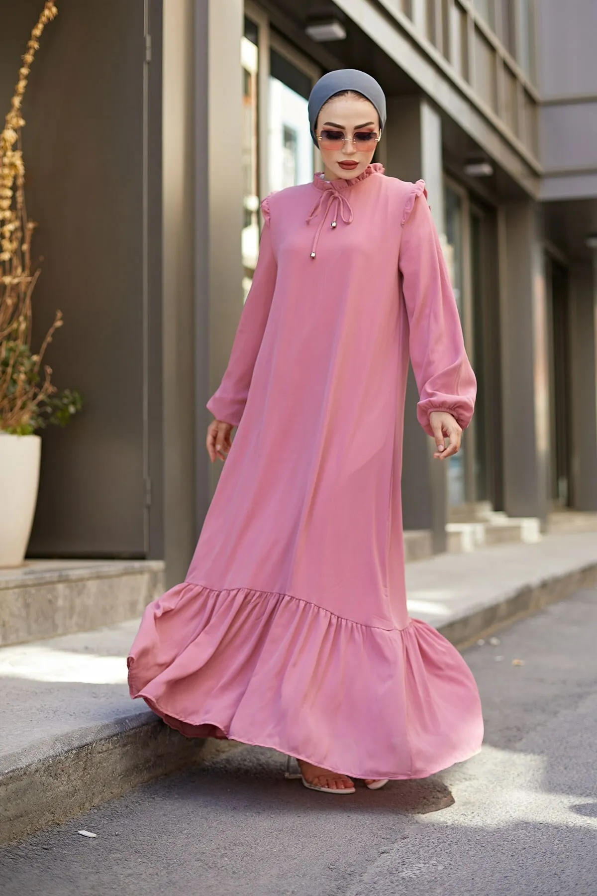 Dress women's dresses 2021 kaftan abaya long Muslim evening dresses hijab abayas Turkish Hijab Party Casual women clothes