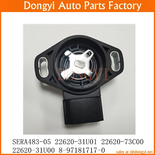 

Throttle Position Sensor TPS OE No. SERA483-05 22620-31U01 22620-73C00 22620-31U00 8-97181717-0