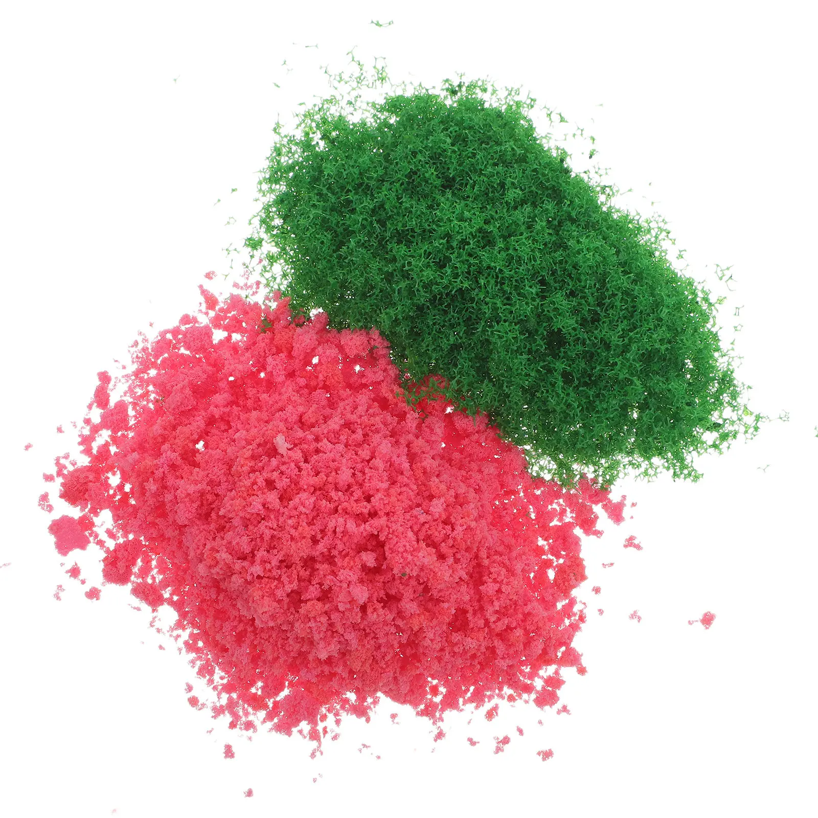 60G Sponge Tree Powder Realistic Moss and Artificial Grass Powder for DIY Diorama Scenery Railroad Miniature Landscape Supplies