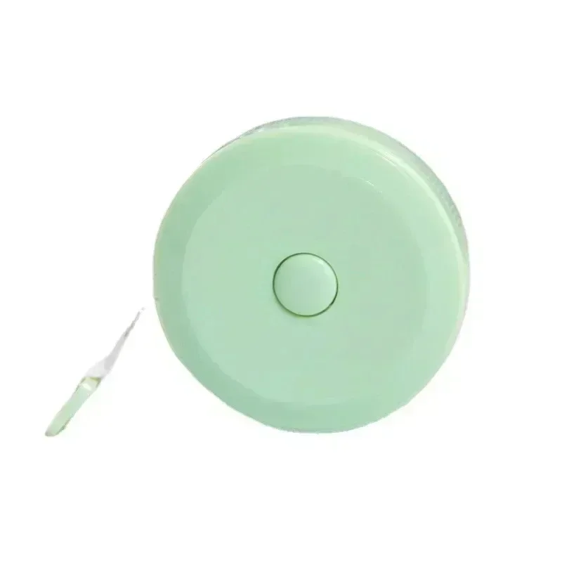 3/5Pcs Cute Macaron Color 1.5-meter Automatic Telescopic Tape Measure for Measuring Clothes Mini Tape Measure and Soft Measure