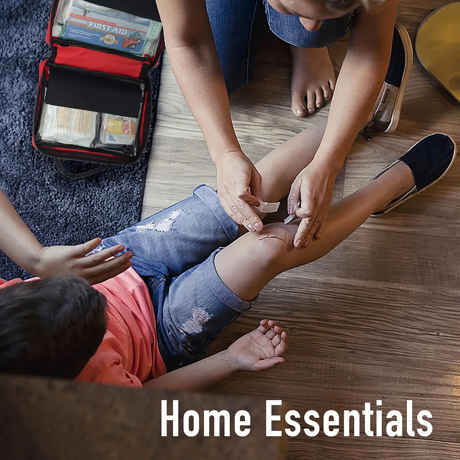 Comprehensive First Aid kit for Outdoor Exploration - portable, suitable for hunting, hiking, and camping