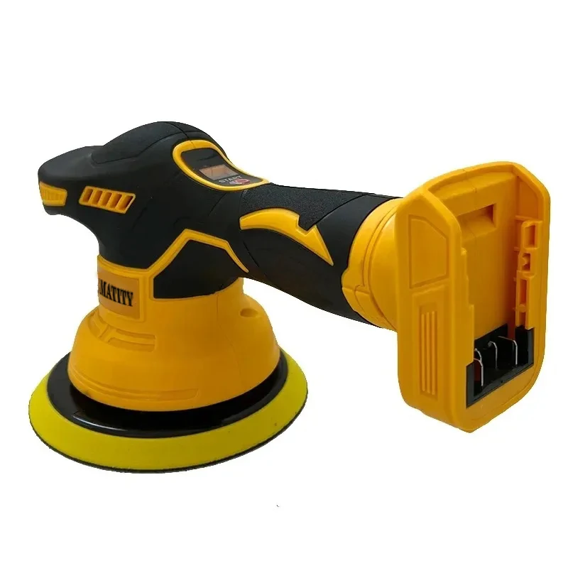 8 Gears VESMATITY Digital Display Cordless Car Polisher Electric Polisher Auto Waxing Machine for DeWALT Tool Max System view 6