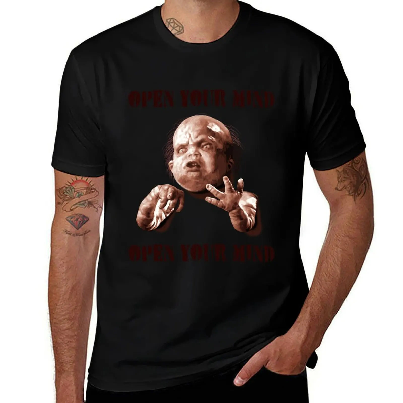 Kuato mutant from Total recall (1990) T-Shirt Durable Work Wear T-Shirt