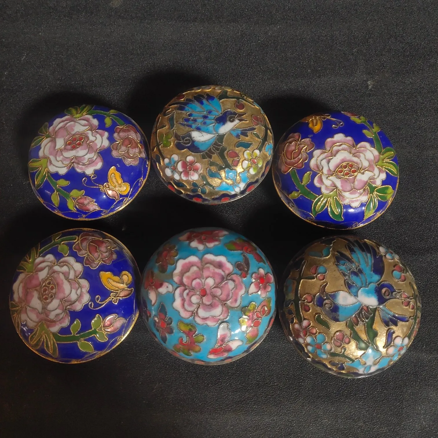Beijing copper tire cloisonn é enamel cloisonn é jewelry box rouge box ornament