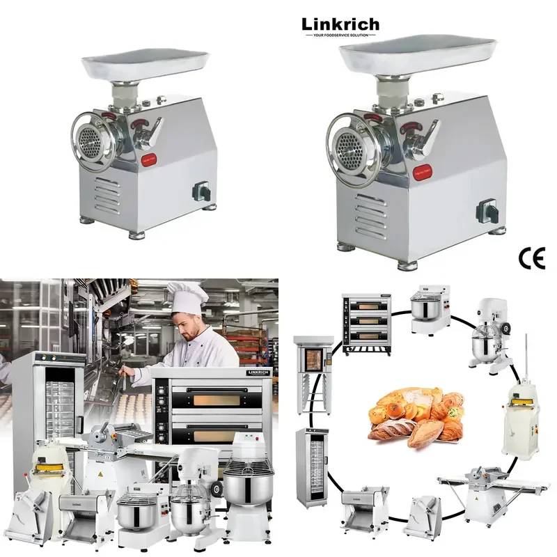 Professional Commercial Electric Industrial Meat Grinder for Restaurant Household Food Store Retail New Condition