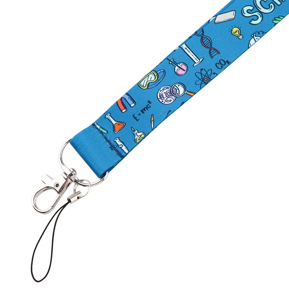 Chemical Element Neck Strap Lanyard Keychain for Card Badge Holder Lanyards Accessories Working Permit Neck Straps