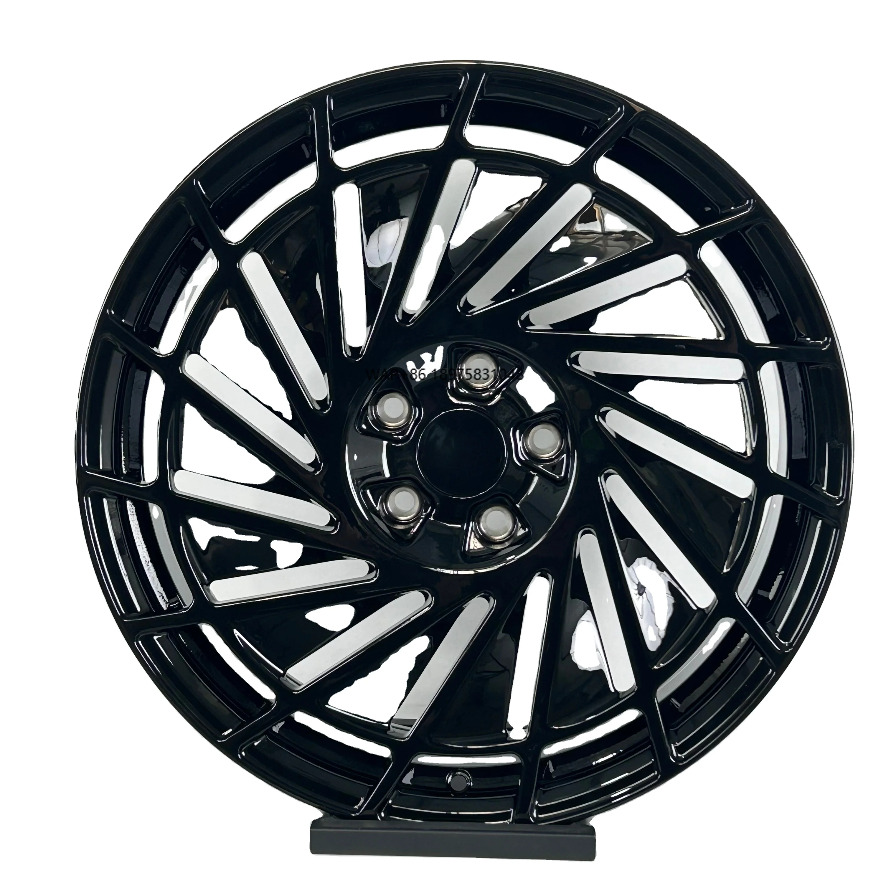 

Custom Deep Dish Five Spoke Aluminium Alloy Passenger Car Wheels Polished 100mm PCD 6x139.7 35mm Aftermarket Wheel Rim