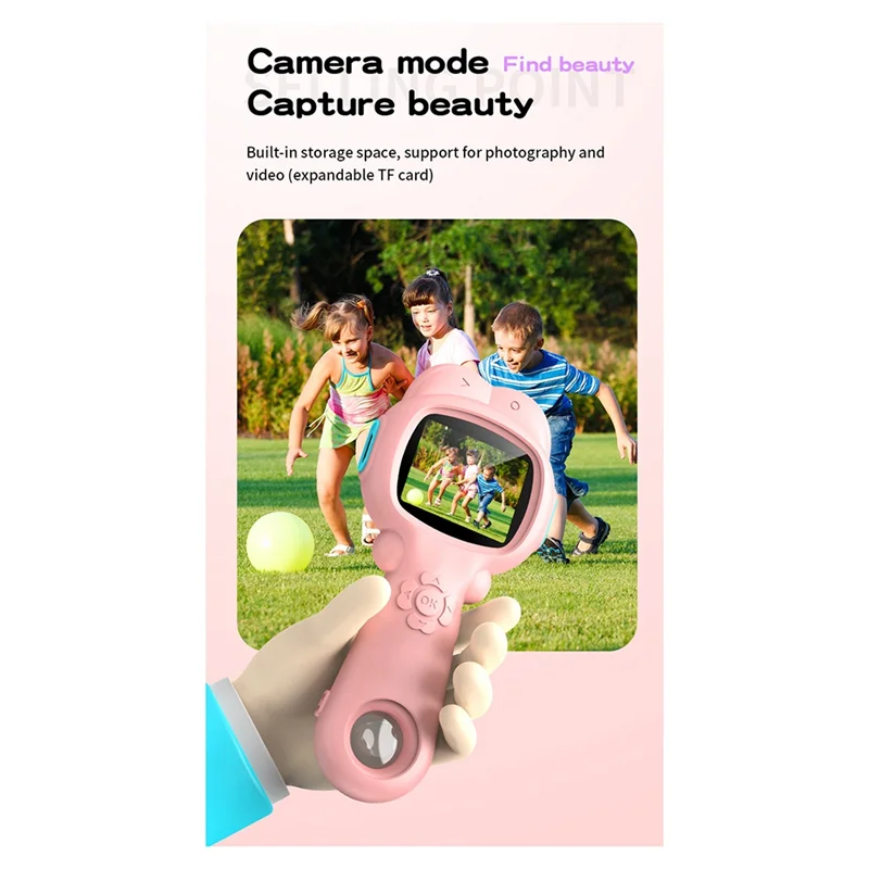 

SUNRI-200W Mini Kids Optical Microscope With Photo And Video Function 500X- Science Tool For Children To Observe Microscopic Wor