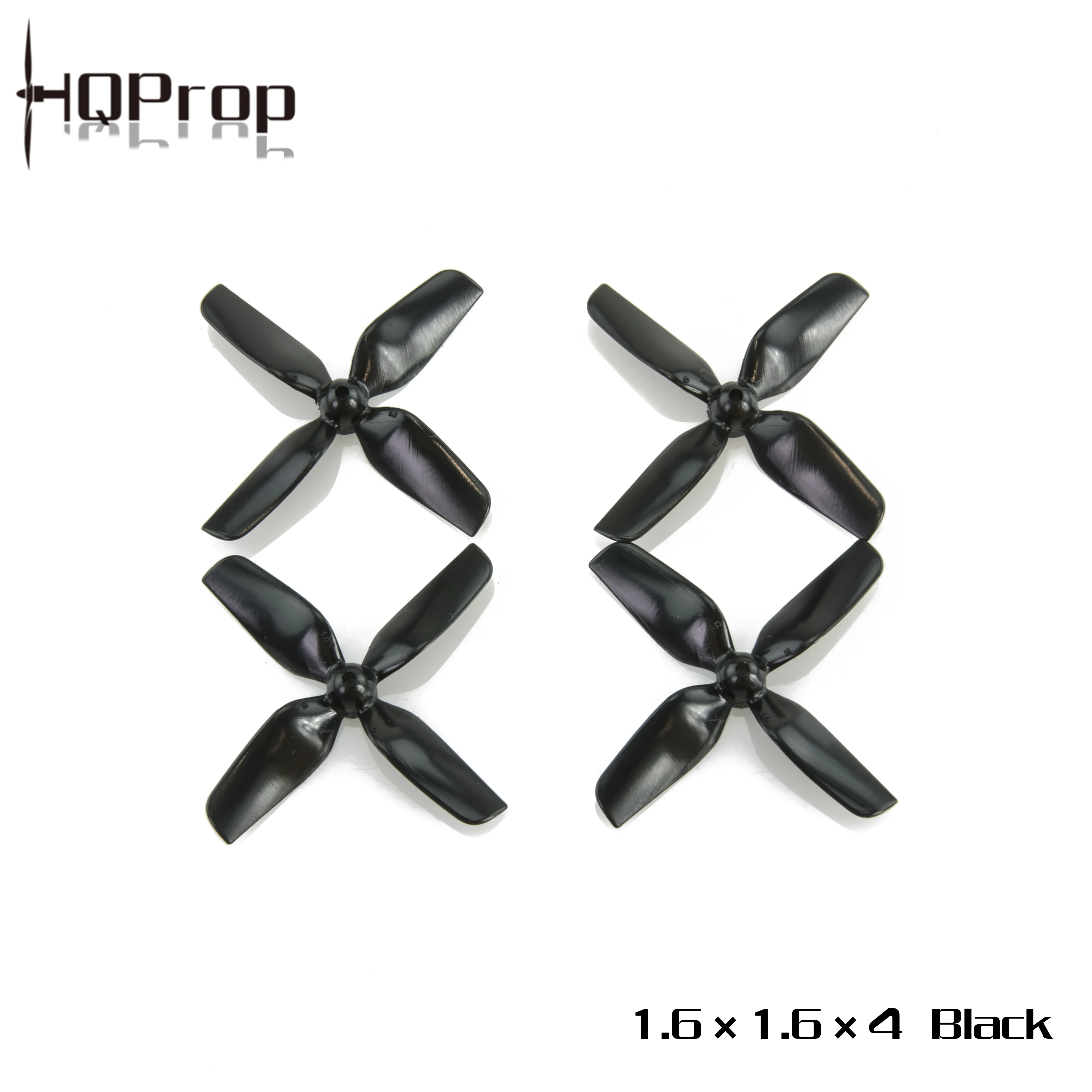 24 sztuk HQ HQPROP MWP Micro Whoop 1 cal 40mm 1.6X1.6X4 -ABS 4-ostrza 1.5mm/1mm średnica wału rekwizyty śmigła Beta75 Mobula7