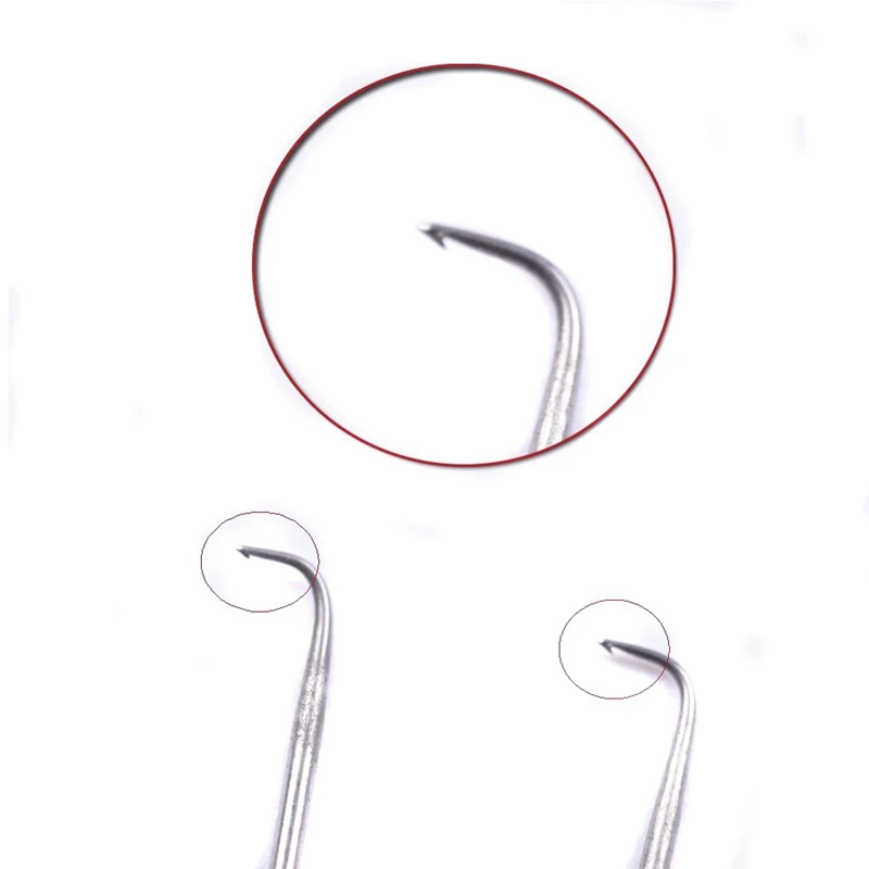 5Pcs parrucca gancio di estensione dei capelli ago di ventilazione per parrucca che fa uncinetto strumenti riparazione parrucche del merletto gancio ago