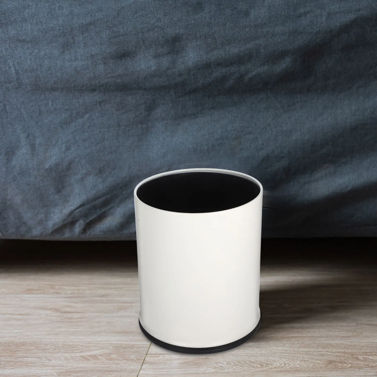 

1pcs Layer Trash Can 10L Round Garbage Bin For Kitchen Bathroom Bathroom Trash Can Office Home Pp Plastic Waste Basket