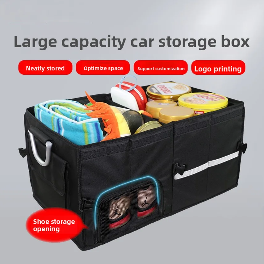 

Car Trunk Storage Box, Car Trunk Organizer, Shoe Storage Essentials, In-car Supplies, Car Storage And Organizing Box